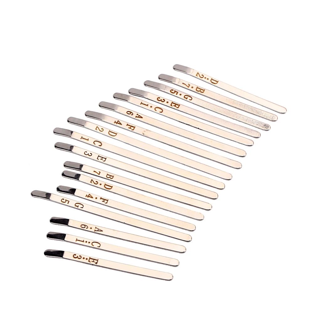 Steel Keys for 17 Note Kalimba Thumb Piano Durable Metal Lightweight Replacement Musical Key Accessories Piano
Steel Keys for 17 Note Kalimba Thumb Piano Durable Metal Lightweight Replacement Musical Key Accessories Piano