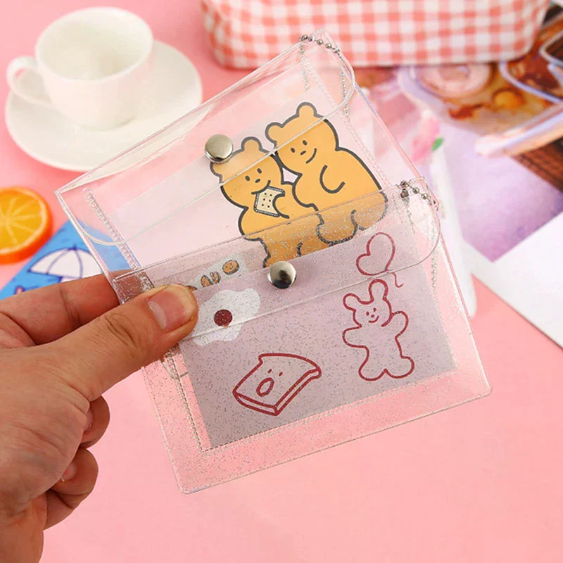 1 шт., прозрачный кошелек из ПВХ с брелоком для ключей для девочек, милый маленький кошелек, держатель для удостоверений личности, кошелек для визитных карточек для девочек и женщин
1 шт., прозрачный кошелек из ПВХ с брелоком для ключей для девочек, милый маленький кошелек, держатель для удостоверений личности, кошелек для визитных карточек для девочек и женщин