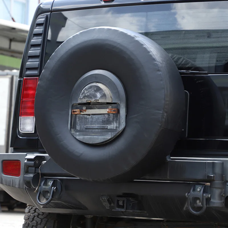 Car Spare Tire Cover for hummer H2 2003-2009 leather Car Rear Spare Tire Protective Cover Car exterior spare tire Decoration
Car Spare Tire Cover for hummer H2 2003-2009 leather Car Rear Spare Tire Protective Cover Car exterior spare tire Decoration
