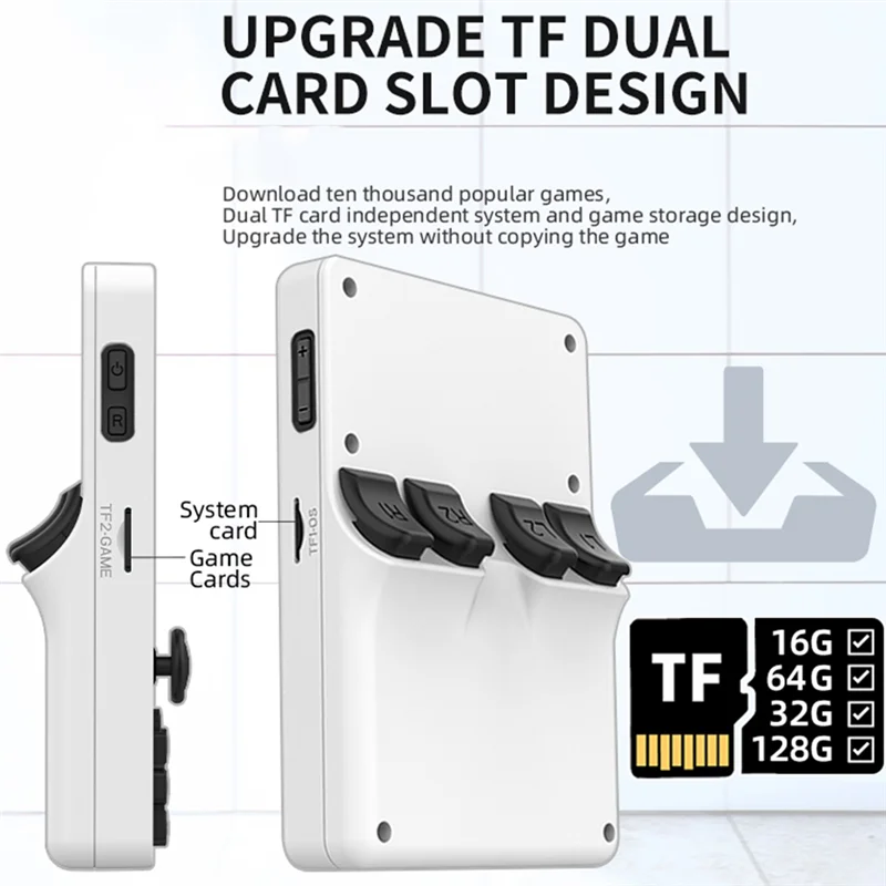 Портативная игровая консоль 16G + 32G 3,5-дюймовый IPS-экран с открытым исходным кодом, простая в использовании (желтый)
Портативная игровая консоль 16G + 32G 3,5-дюймовый IPS-экран с открытым исходным кодом, простая в использовании (желтый)
