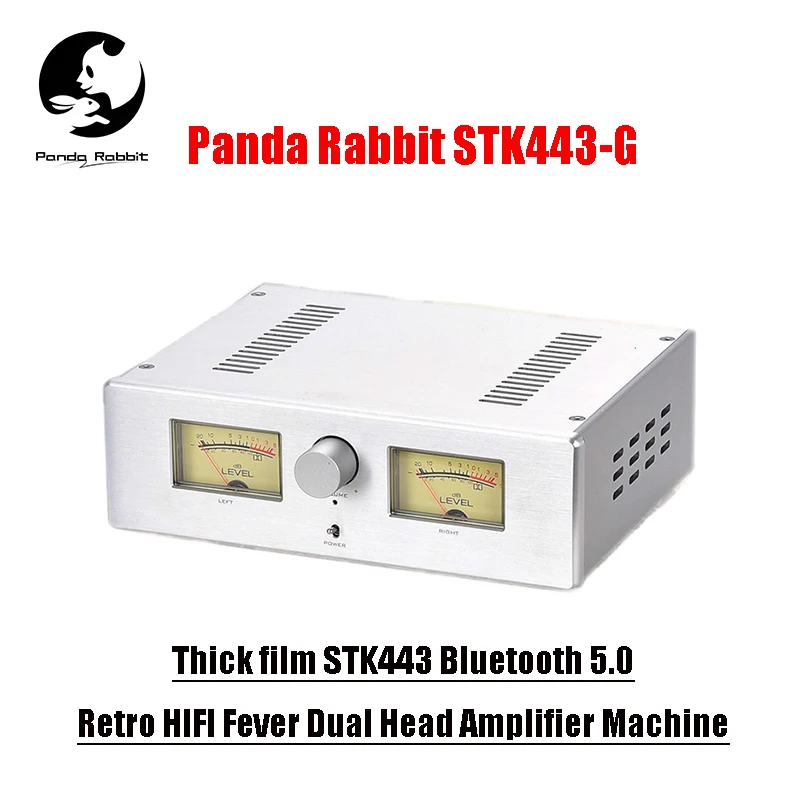 Panda Rabbit 2025 Latest Version Qingfeng BRZHIFI STK443 Bluetooth 5.0 Retro HIFI Fever Dual Head Amplifier Machine
Panda Rabbit 2025 Latest Version Qingfeng BRZHIFI STK443 Bluetooth 5.0 Retro HIFI Fever Dual Head Amplifier Machine