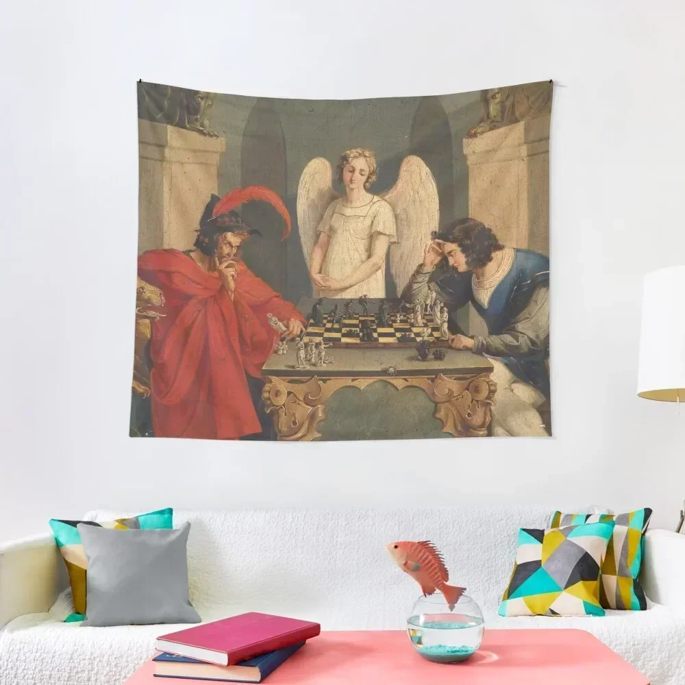 Faust And Mephistopheles Playing Chess Tapestry Bathroom Decor Decorations For Your Bedroom Wall Art Mushroom Tapestry
Faust And Mephistopheles Playing Chess Tapestry Bathroom Decor Decorations For Your Bedroom Wall Art Mushroom Tapestry