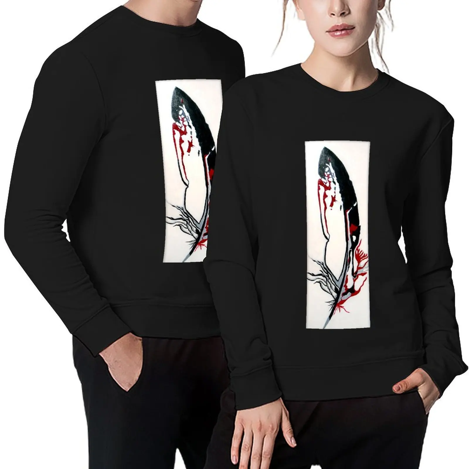 Black and Red Abstract Feather Painting Pullover men's coat korean autumn clothes sweatshirts for men
Black and Red Abstract Feather Painting Pullover men's coat korean autumn clothes sweatshirts for men