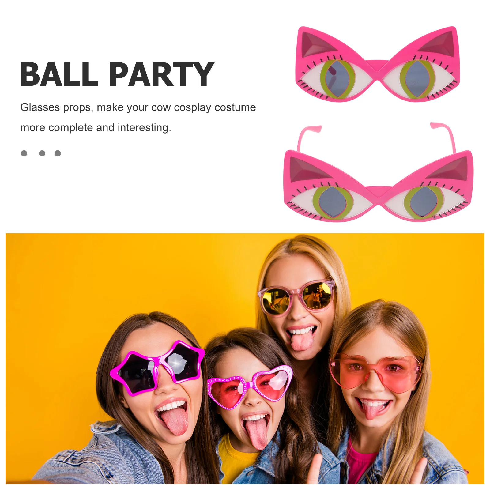 Eyeglasses Big Lens Pc Lightweight Accessories For Halloween Cosplay Party Sunglasses Props Cat Glasses Costume Cosplay
Eyeglasses Big Lens Pc Lightweight Accessories For Halloween Cosplay Party Sunglasses Props Cat Glasses Costume Cosplay