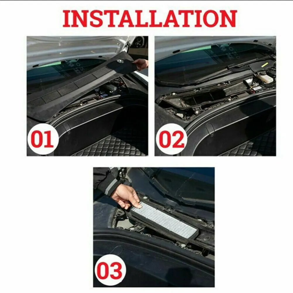 Air Conditioning Inlet Filter White & Black For Tesla Model 3 2017-2020 Melt Blown Fabric Air Filter Practical
Air Conditioning Inlet Filter White & Black For Tesla Model 3 2017-2020 Melt Blown Fabric Air Filter Practical