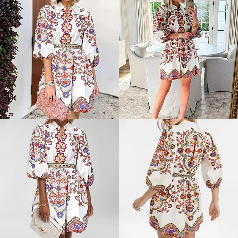 Summer Woman Dress White V Neck Cap Sleeve Dresses Floral Print Fitted Mini Dress Belted Waist A Line Skirt Casual Dress
Summer Woman Dress White V Neck Cap Sleeve Dresses Floral Print Fitted Mini Dress Belted Waist A Line Skirt Casual Dress