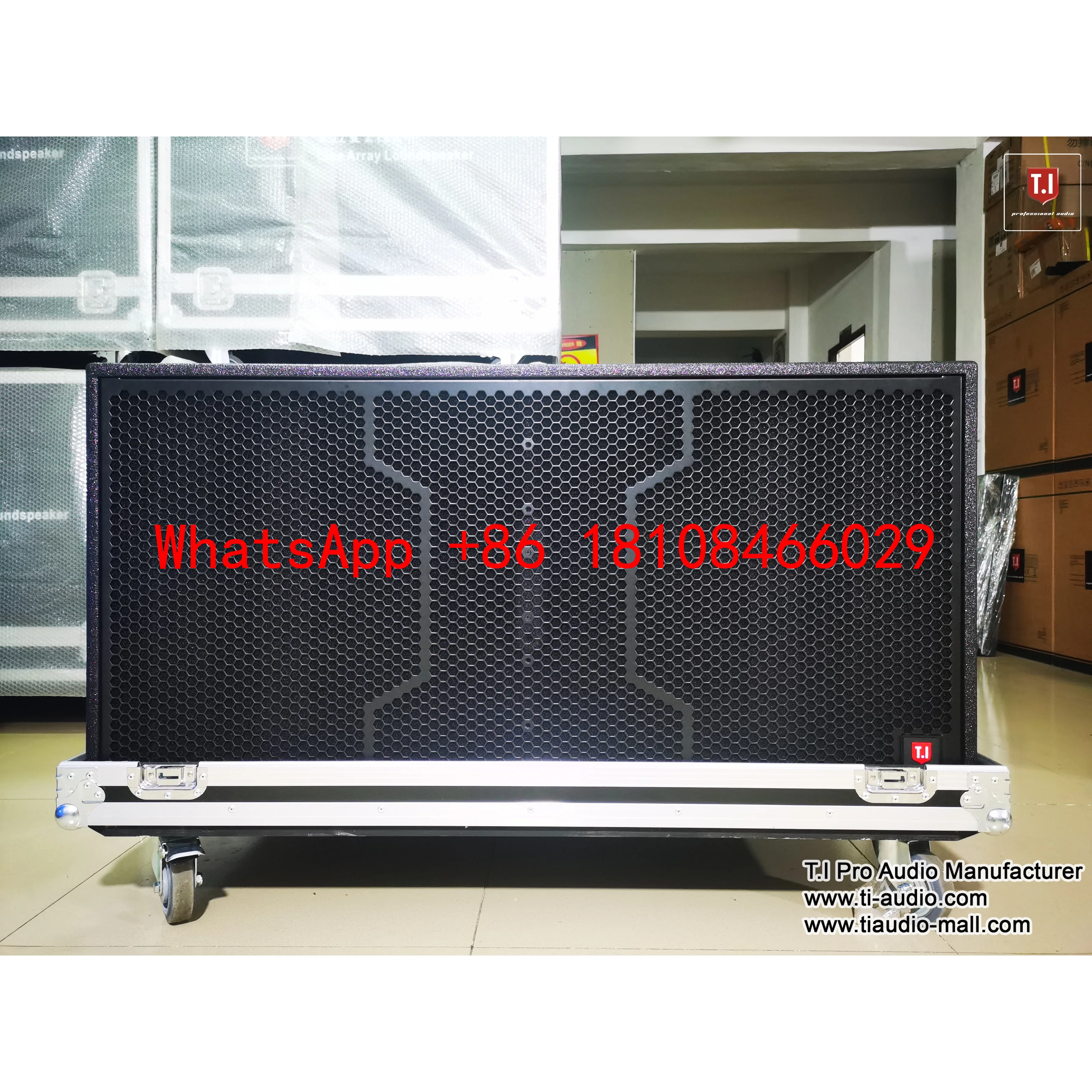 Subwoofer Bass Speaker T System Equipment 2000W(RMS)4000W(PEAK) Wedding Church Audio LA 218A Double 18 Inch Wooden Speakers
Subwoofer Bass Speaker T System Equipment 2000W(RMS)4000W(PEAK) Wedding Church Audio LA 218A Double 18 Inch Wooden Speakers
