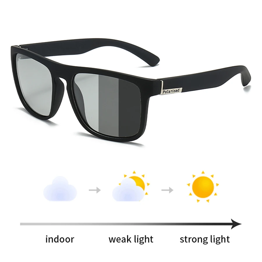 Fashion Photochromic Polarized Vintage Square Sunglasses Men Women Brand Designer Sun Glasses Man Driving Fishing UV400 Eyewear
Fashion Photochromic Polarized Vintage Square Sunglasses Men Women Brand Designer Sun Glasses Man Driving Fishing UV400 Eyewear