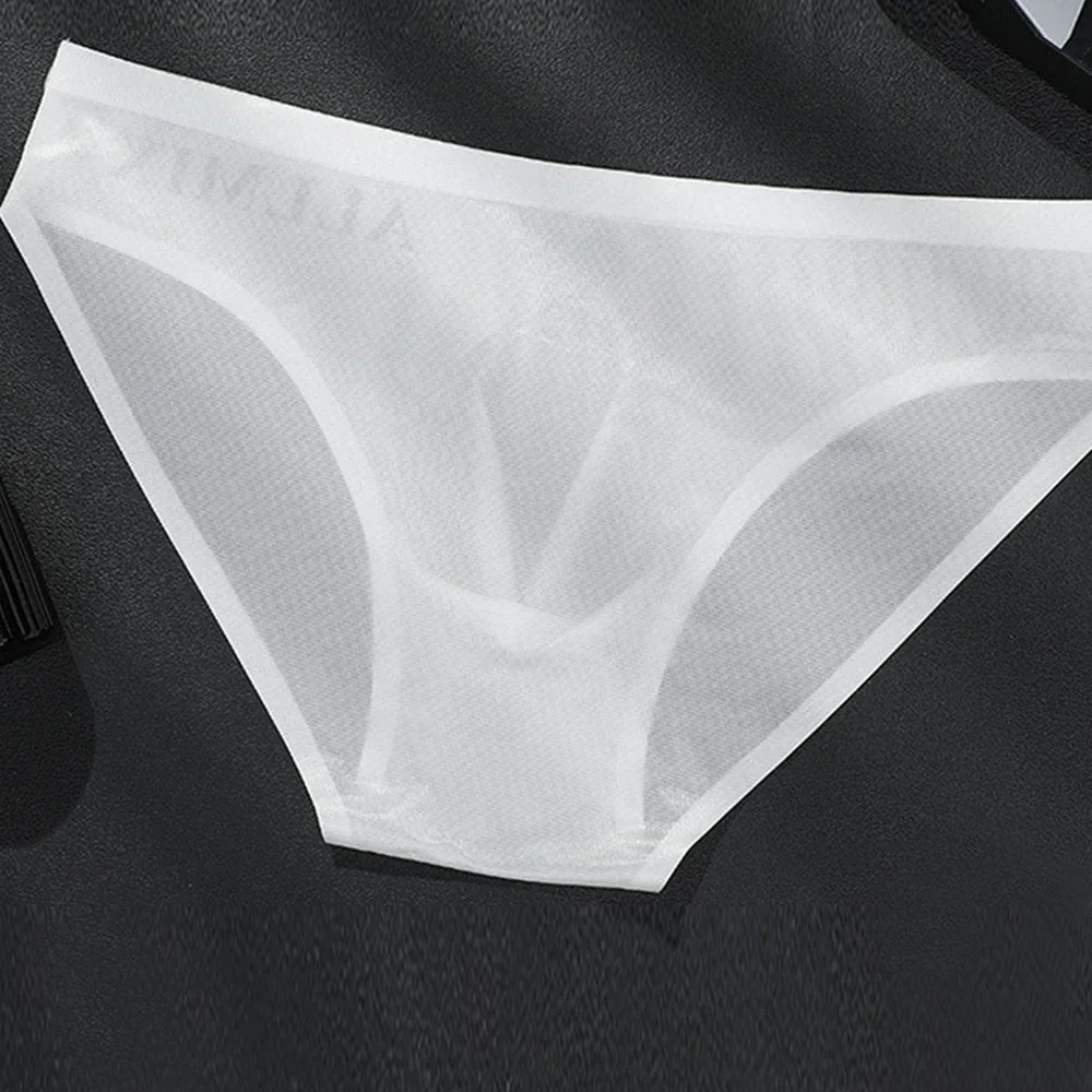Men Pouch Ice Silk Briefs Sport Thong Sexy Low Waist Panties Underwear Shorts Man Underpants G-strings New
Men Pouch Ice Silk Briefs Sport Thong Sexy Low Waist Panties Underwear Shorts Man Underpants G-strings New