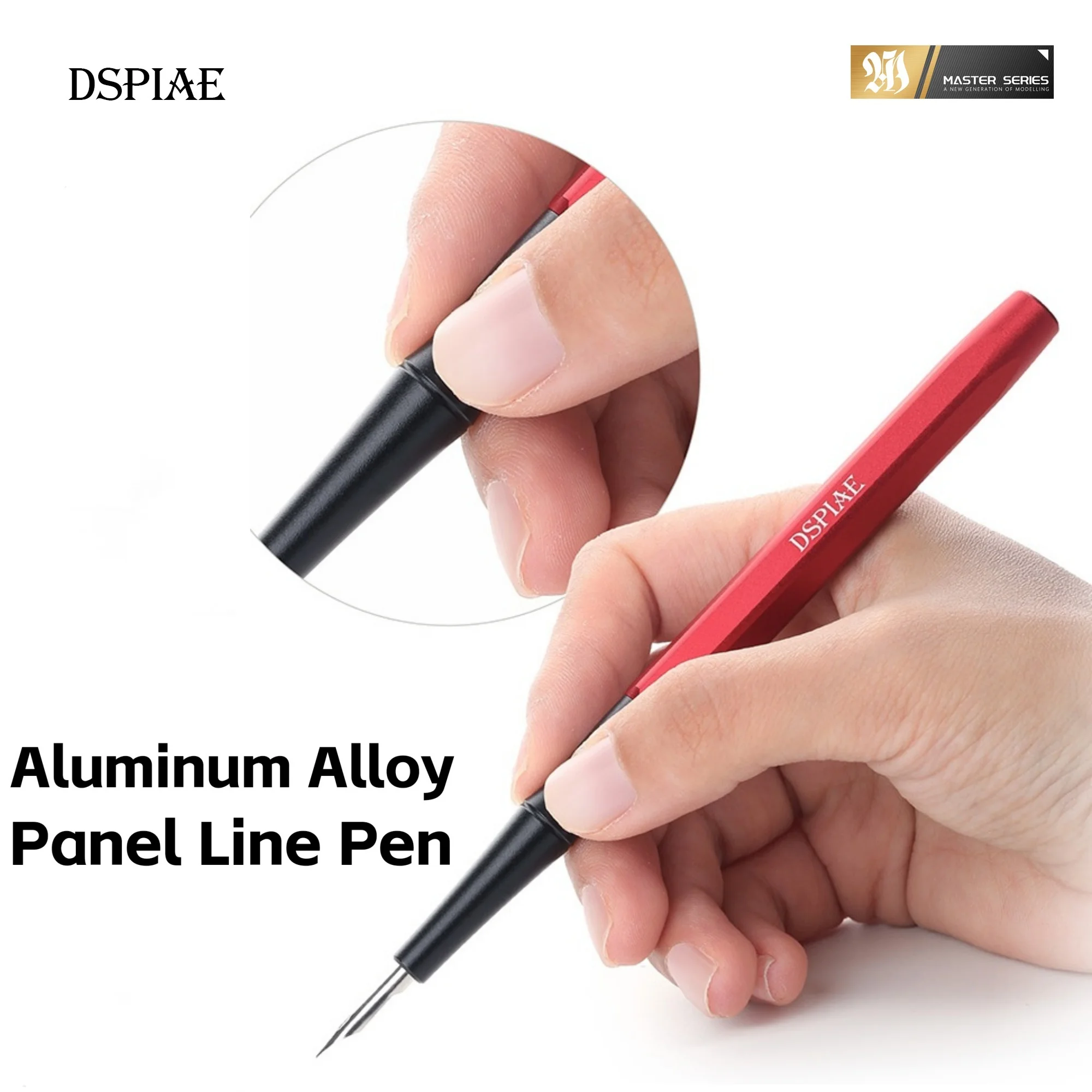DSPIAE AT-PL PRO Aluminum Alloy Panel Line Pen with Stainless Steel Nib Model Building for Panel Lining Assembly Tool
DSPIAE AT-PL PRO Aluminum Alloy Panel Line Pen with Stainless Steel Nib Model Building for Panel Lining Assembly Tool