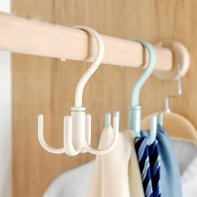 Creative Multifunctional Rotatable Four Claw Hooks Coat Hanging Bag Hat Shoes Belt Scarf Hanging Rack Clothing Storage Rack
Creative Multifunctional Rotatable Four Claw Hooks Coat Hanging Bag Hat Shoes Belt Scarf Hanging Rack Clothing Storage Rack