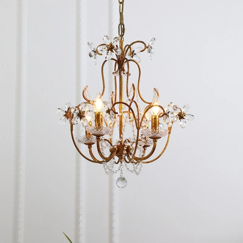 Iron Chandelier French Style Retro Pendant Light Restaurant Tricolor Ceiling Lamp Full Spectrum Flicker Free LED Lighting Lamps
Iron Chandelier French Style Retro Pendant Light Restaurant Tricolor Ceiling Lamp Full Spectrum Flicker Free LED Lighting Lamps