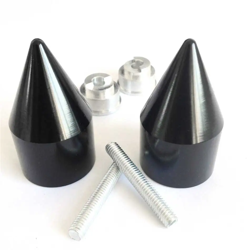 Motorcycle Grips Handlebar Spike Bar End Bike Weight Covers For 1997-2003 Honda Super Blackbird CBR1100XX Aluminum Black Chrome
Motorcycle Grips Handlebar Spike Bar End Bike Weight Covers For 1997-2003 Honda Super Blackbird CBR1100XX Aluminum Black Chrome