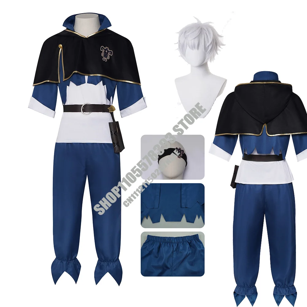 Anime Black Clover Cosplay Costume Asta Set Knight Cloak Uniform Halloween Carnival Party For Women Men Role-Playing Outfits
Anime Black Clover Cosplay Costume Asta Set Knight Cloak Uniform Halloween Carnival Party For Women Men Role-Playing Outfits