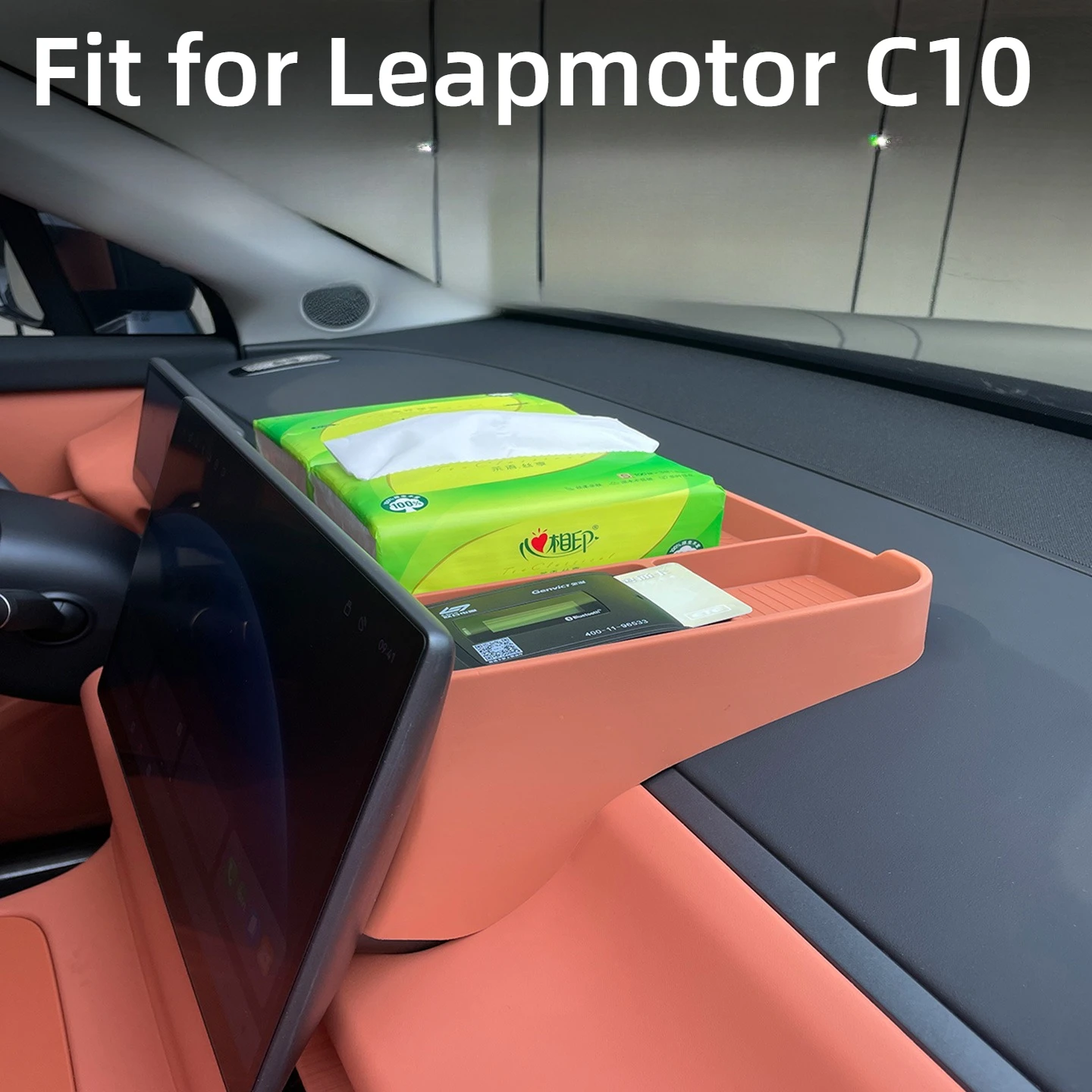 Fit for Leapmotor C10 C16 C11 Car Screen Rear Storage Box Silicone Non Slip Organizer Auto Modification
Fit for Leapmotor C10 C16 C11 Car Screen Rear Storage Box Silicone Non Slip Organizer Auto Modification