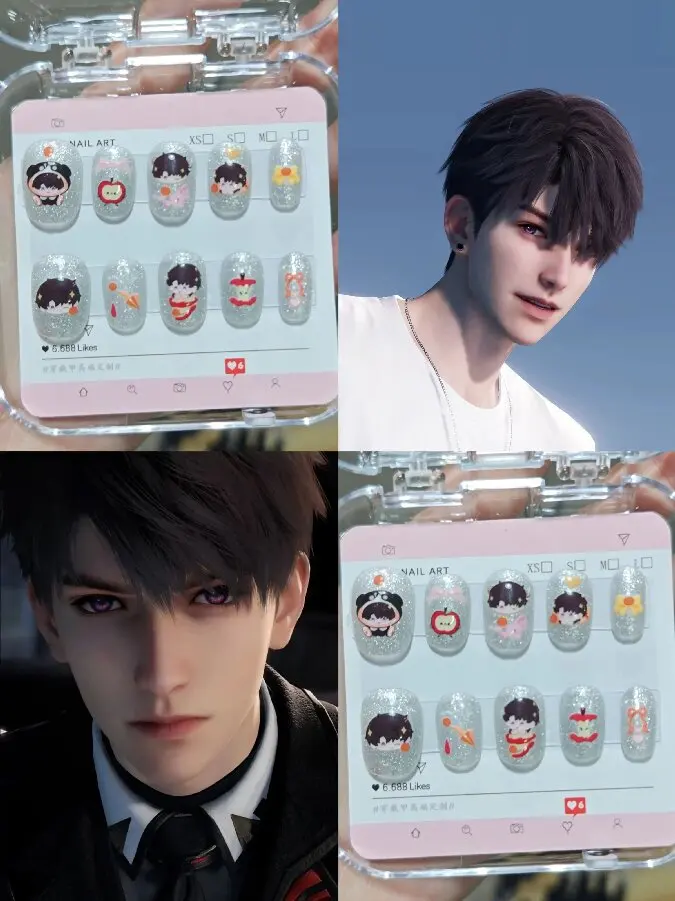 Аниме «Любовь и глубокий косплей Калб», версия Q, накладные ногти, мультяшные ногти, нашивка, доспехи, ручная работа, прибитые гвоздями
Аниме «Любовь и глубокий косплей Калб», версия Q, накладные ногти, мультяшные ногти, нашивка, доспехи, ручная работа, прибитые гвоздями