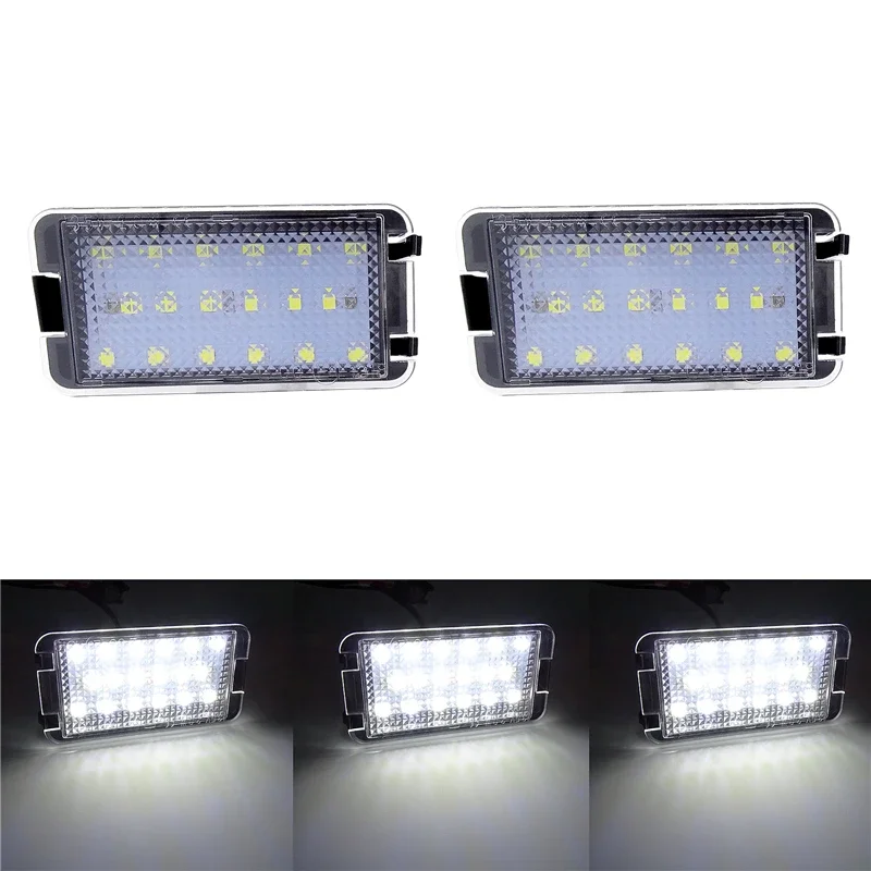 2Pcs Car Led Tail Lamp License Number Plate Light for Seat Ibiza 6L Ab for Seat Altea CORDOBA/LEON/Toledo III 2004-2009
2Pcs Car Led Tail Lamp License Number Plate Light for Seat Ibiza 6L Ab for Seat Altea CORDOBA/LEON/Toledo III 2004-2009