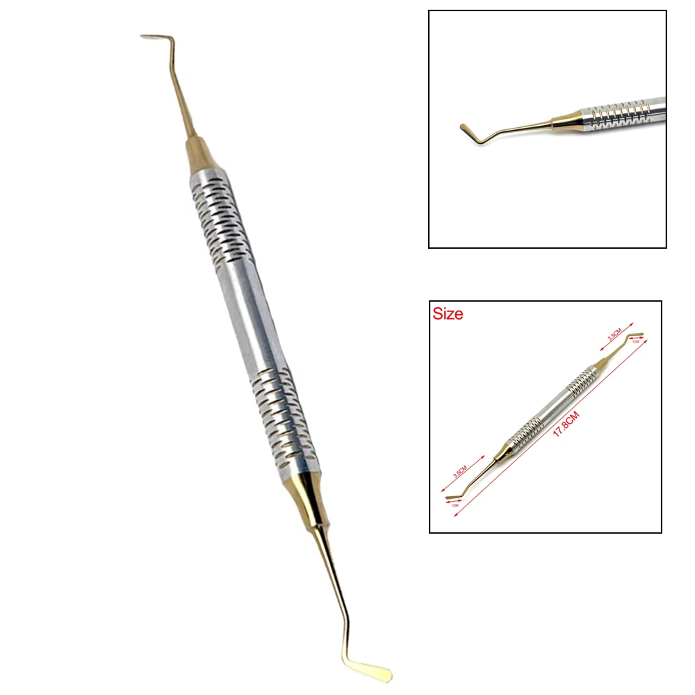 Dental Instrument Tool Composite Resin Filling Spatulas Double-Head Stainless Steel Handle Restoration Accessories
Dental Instrument Tool Composite Resin Filling Spatulas Double-Head Stainless Steel Handle Restoration Accessories