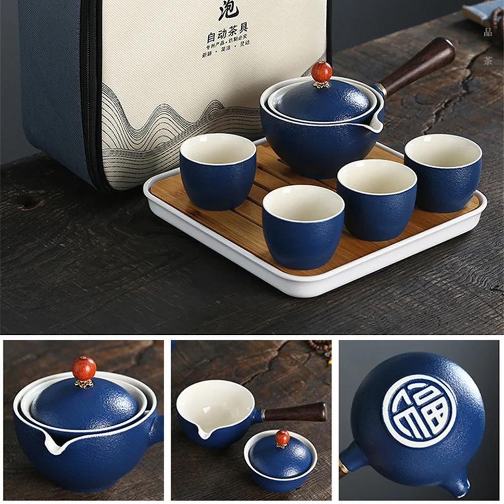 Фарфоровый китайский чайный сервиз Gongfu, портативный чайник с вращением на 360°, чайник и заварочный портативный подарок «все в одном» B
Фарфоровый китайский чайный сервиз Gongfu, портативный чайник с вращением на 360°, чайник и заварочный портативный подарок «все в одном» B