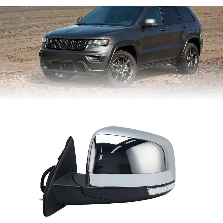 Левое 13-контактное хромированное ручное складное зеркало для Jeep Grand Cherokee 20112022, с подогревом слепых зон, со стороны водителя, улучшенная видимость и
Левое 13-контактное хромированное ручное складное зеркало для Jeep Grand Cherokee 20112022, с подогревом слепых зон, со стороны водителя, улучшенная видимость и