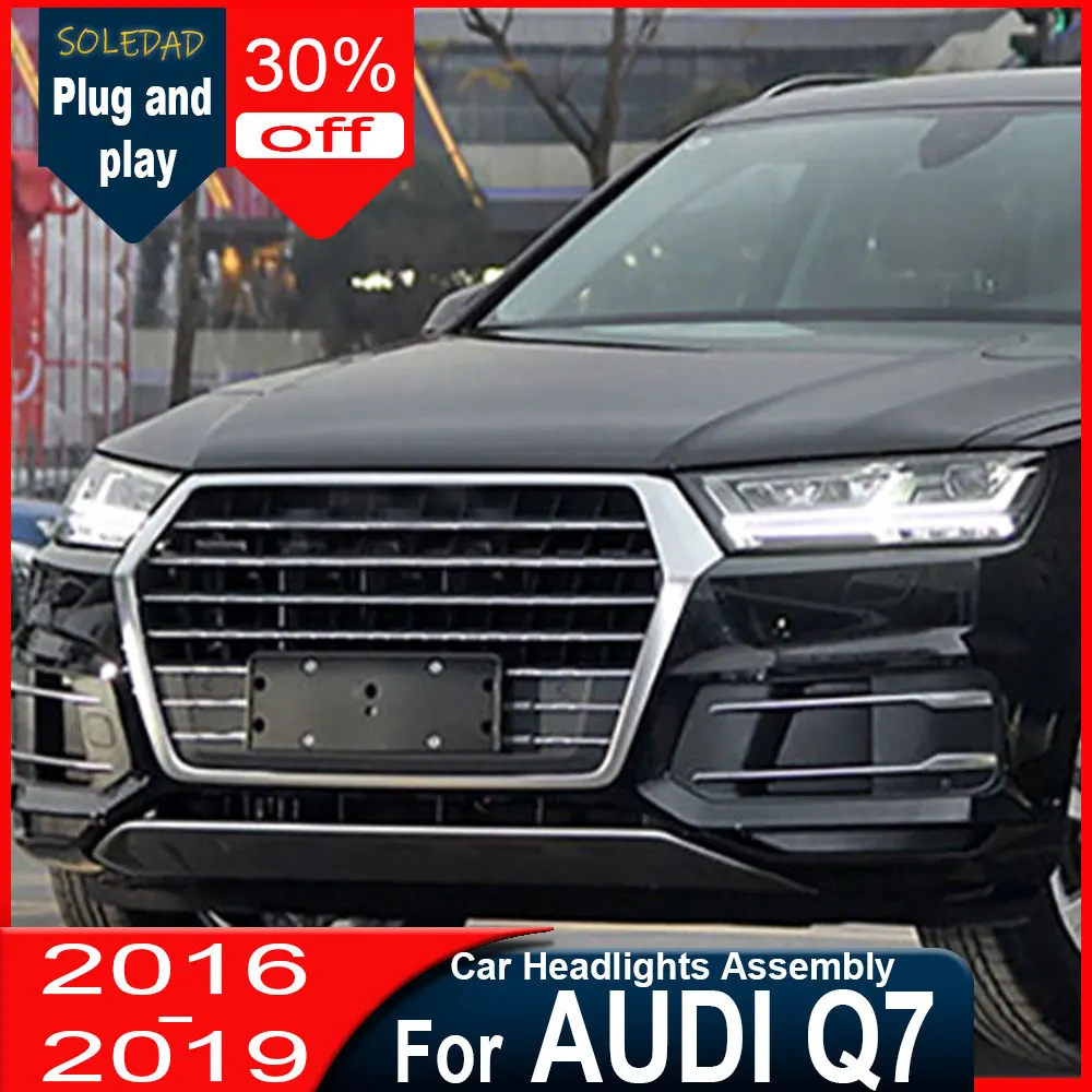 Car LED Headlight Assembly for Audi Q7 2016-2019 Headlights Plug and Play with LED DRL Turning Animation Upgrade Headlights
Car LED Headlight Assembly for Audi Q7 2016-2019 Headlights Plug and Play with LED DRL Turning Animation Upgrade Headlights