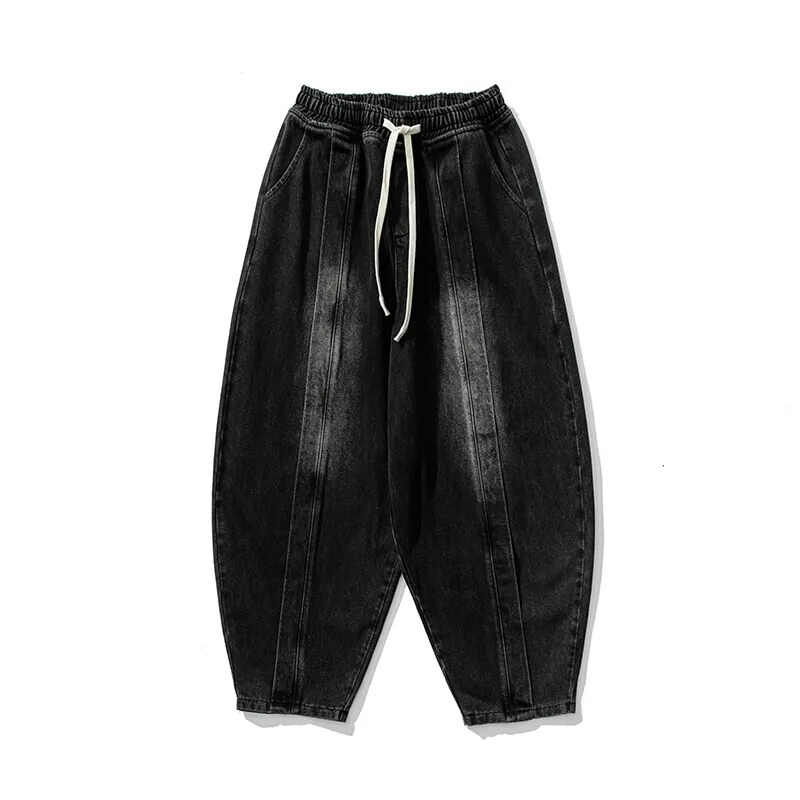 Spring New Large Size Hong Kong Style Retro Harlan Wide Leg Pants Men's Trend Casual Jeans
Spring New Large Size Hong Kong Style Retro Harlan Wide Leg Pants Men's Trend Casual Jeans