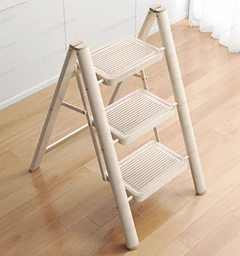 Ladder household folding telescopic indoor multi-function thickened herringbone ladder small and lightweight three steps
Ladder household folding telescopic indoor multi-function thickened herringbone ladder small and lightweight three steps