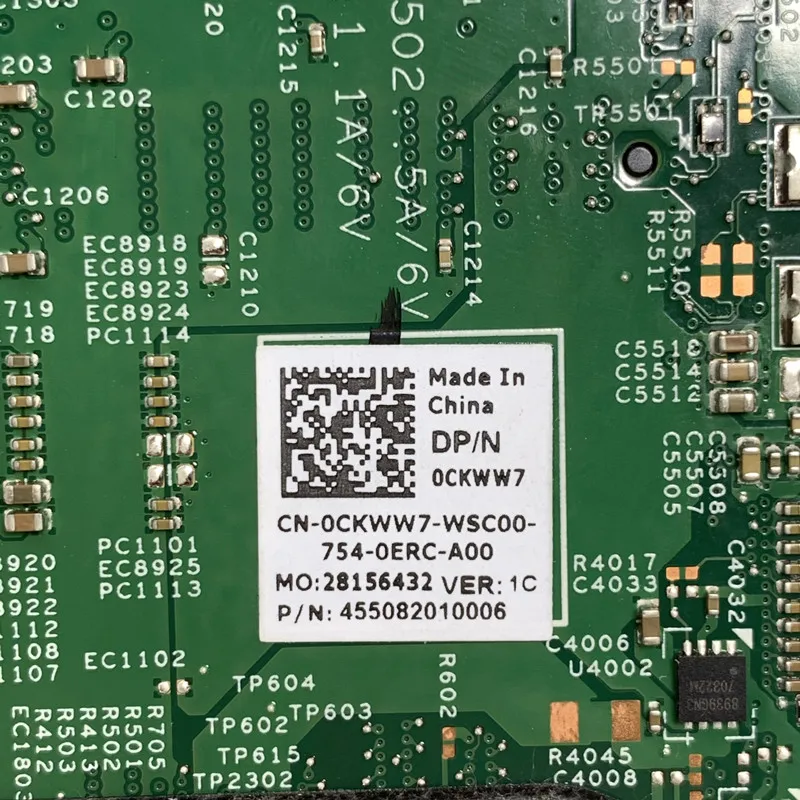 Материнская плата для ноутбука Dell 7779 0CKWW7 CKWW7 CN-0CKWW7 с материнской платой процессора SR2ZU I5-7200U 15264-1 100% полностью протестирована, работает хорошо
Материнская плата для ноутбука Dell 7779 0CKWW7 CKWW7 CN-0CKWW7 с материнской платой процессора SR2ZU I5-7200U 15264-1 100% полностью протестирована, работает хорошо