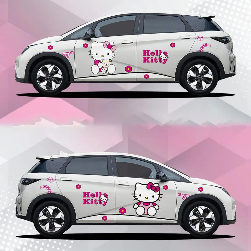 Hello Kitty Car Stickers Car Clothing Car Film Water Proof Cute Cartoon Sanriou Car Decoration Accessories Festival Gift
Hello Kitty Car Stickers Car Clothing Car Film Water Proof Cute Cartoon Sanriou Car Decoration Accessories Festival Gift