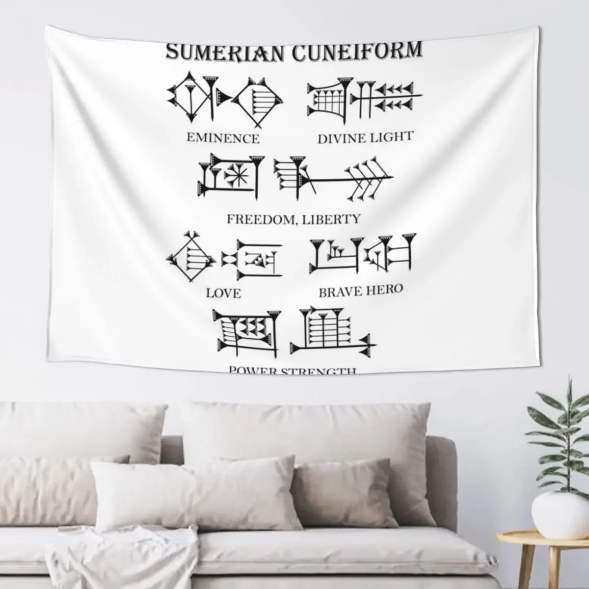 Sumerian Cuneiform Script Tapestry Wall Hanging Wall Japanese Room Decor Decorative Paintings Christmas Decoration Tapestry
Sumerian Cuneiform Script Tapestry Wall Hanging Wall Japanese Room Decor Decorative Paintings Christmas Decoration Tapestry