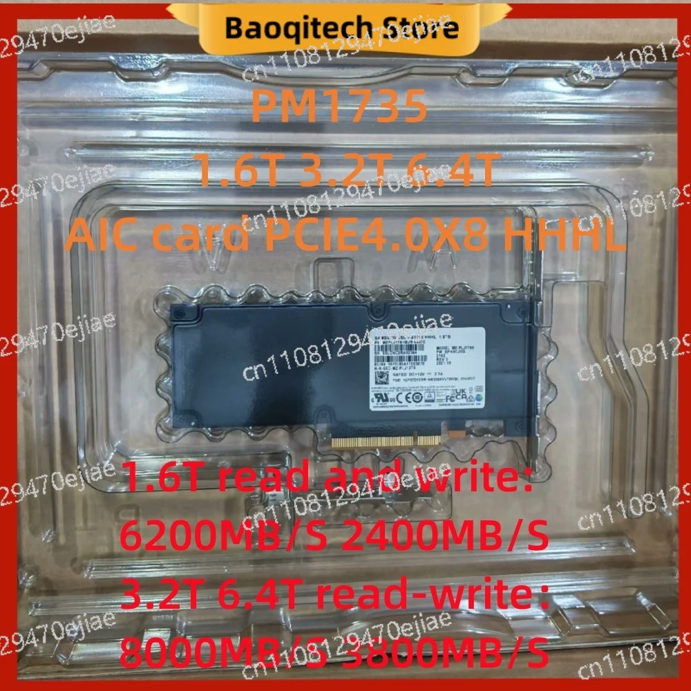 Новый оригинальный твердотельный накопитель PM1735 / PM1725b Enterprise SSD - 1.6 ТБ, 3.2 ТБ, PCIe 4.0 x8 AIC и U.2 NVMe для HPE
Новый оригинальный твердотельный накопитель PM1735 / PM1725b Enterprise SSD - 1.6 ТБ, 3.2 ТБ, PCIe 4.0 x8 AIC и U.2 NVMe для HPE
