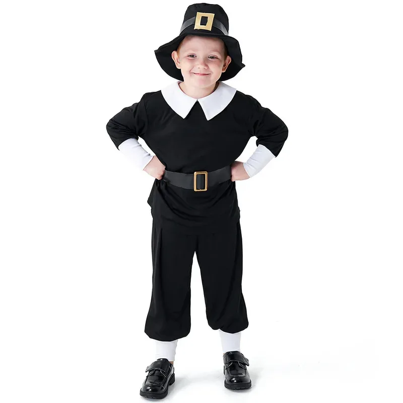 Umorden Child Kids Colonial Pilgrim Boy Costume Thanksgiving Book Week Fancy Dress
Umorden Child Kids Colonial Pilgrim Boy Costume Thanksgiving Book Week Fancy Dress