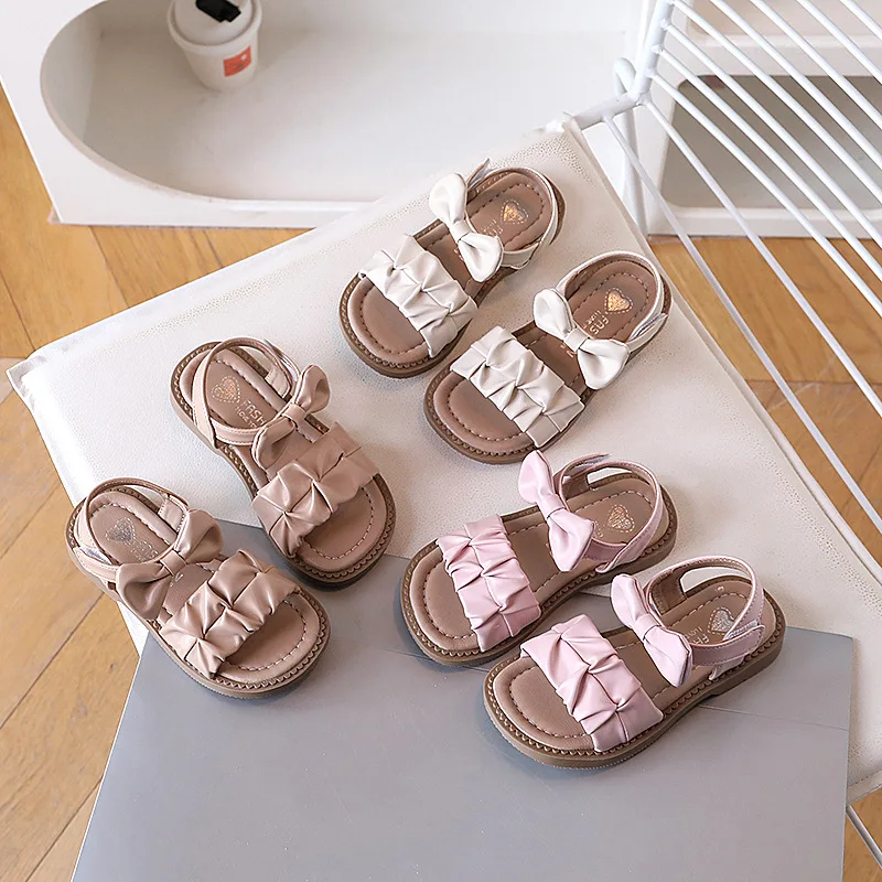 New Child Shoes Fashion Comfort Versatile Sandals Soft Soles Anti Slip Casual Girls Shoes Exquisite Simple Sweet Princess Shoe
New Child Shoes Fashion Comfort Versatile Sandals Soft Soles Anti Slip Casual Girls Shoes Exquisite Simple Sweet Princess Shoe