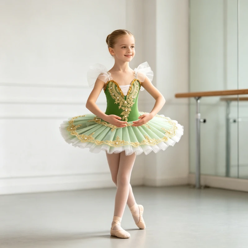 Professional Ballet Pancake Tutu Dress, Classic Princess Tutu Elegant Ballerina Costume for Kids Girls Stage Recital 3-10Y
Professional Ballet Pancake Tutu Dress, Classic Princess Tutu Elegant Ballerina Costume for Kids Girls Stage Recital 3-10Y