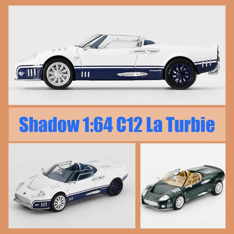 SHADOW 1:64 Scale C12 La Turbie Alloy Simulation Car Model Ornament Souvenir Display Collection Hobby Gift
SHADOW 1:64 Scale C12 La Turbie Alloy Simulation Car Model Ornament Souvenir Display Collection Hobby Gift