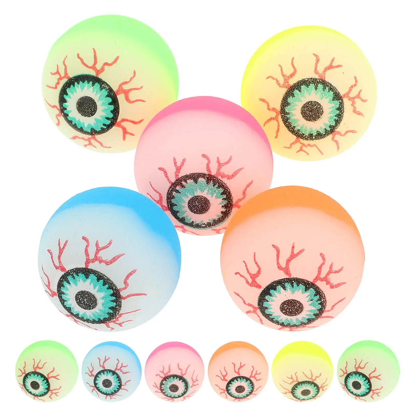 40 Pcs Bouncy Simulated Eyeball Bounce Balls for Kids Halloween Scary Small Child
40 Pcs Bouncy Simulated Eyeball Bounce Balls for Kids Halloween Scary Small Child