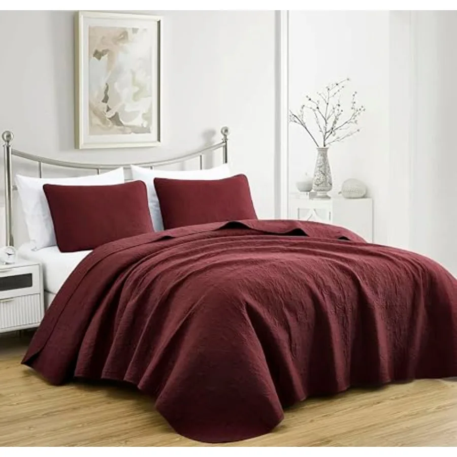 Luca 3-Piece Oversized Bedspread Set Size - Summer Quilt Lightweight Microfiber Bedspread 100 x 106 - Floral Medallion Pattern
Luca 3-Piece Oversized Bedspread Set Size - Summer Quilt Lightweight Microfiber Bedspread 100 x 106 - Floral Medallion Pattern