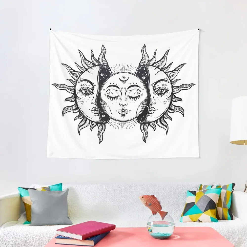 Vintage Solar Eclipse Sun and Moon Tapestry Aesthetic Home Decor Tapete For The Wall Wall Mural Tapestry
Vintage Solar Eclipse Sun and Moon Tapestry Aesthetic Home Decor Tapete For The Wall Wall Mural Tapestry