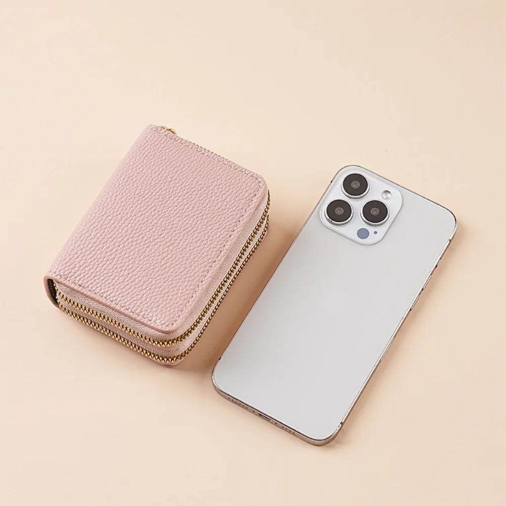 Double Layer Zipper Women's Wallet Multi-Function Compact Design Card Holder Large Capacity Lychee Pattern Short Wallet Women
Double Layer Zipper Women's Wallet Multi-Function Compact Design Card Holder Large Capacity Lychee Pattern Short Wallet Women