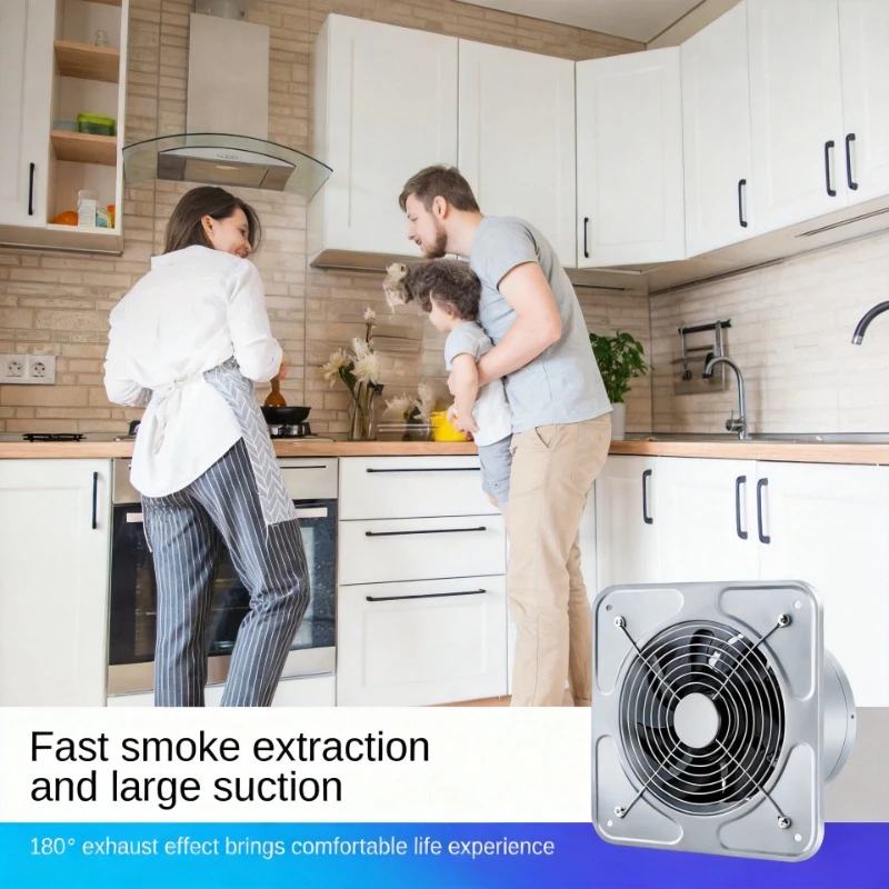 Household Strong Mute Axial Ventilator Exhaust Machine For Kitchen Indoor Ventilation
Household Strong Mute Axial Ventilator Exhaust Machine For Kitchen Indoor Ventilation