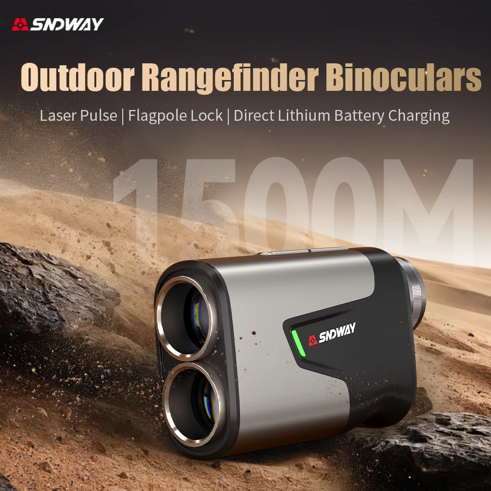 SNDWAY Laser Rangefinder Binoculars Outdoor Golf Hunting Laser Distance Meter Flagpole Lock Rechargeable Laser Range Finder
SNDWAY Laser Rangefinder Binoculars Outdoor Golf Hunting Laser Distance Meter Flagpole Lock Rechargeable Laser Range Finder