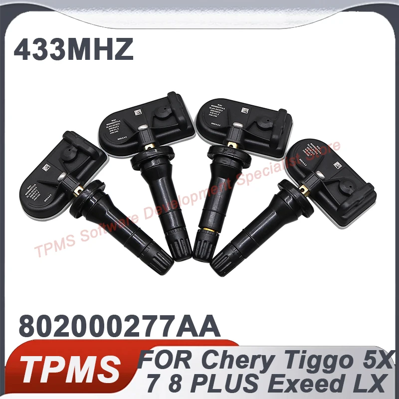 4 шт. датчик контроля давления в шинах для Chery Tiggo 5X 7 8 PLUS Fulwin T6 EXEED Exlantix ES датчик TPMS 802000277 AA 433 МГц
4 шт. датчик контроля давления в шинах для Chery Tiggo 5X 7 8 PLUS Fulwin T6 EXEED Exlantix ES датчик TPMS 802000277 AA 433 МГц