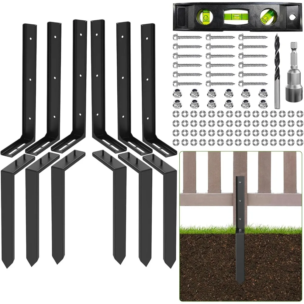 Ремкомплект для ограждения, 33,5 сверхпрочный регулируемый утолщенный металлический анкер для ограждения с антикоррозийным покрытием для ремонта
Ремкомплект для ограждения, 33,5 сверхпрочный регулируемый утолщенный металлический анкер для ограждения с антикоррозийным покрытием для ремонта