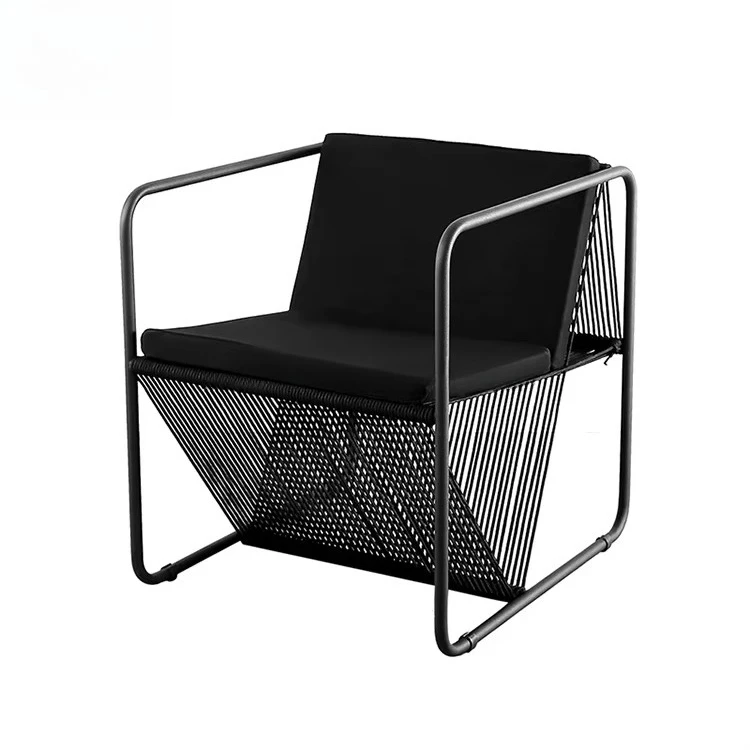#MOYI Minimalist Home Furniture Metal Frame Rope Design Leather Accent Single Sofa Armchair Sitting Room Balcony
#MOYI Minimalist Home Furniture Metal Frame Rope Design Leather Accent Single Sofa Armchair Sitting Room Balcony