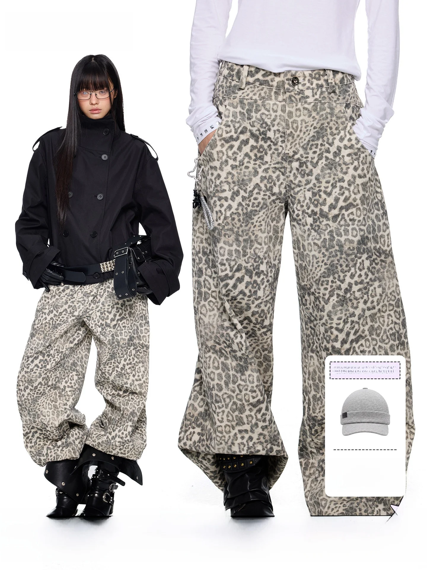 EZEK American Retro Waed Wide Leg Pants Casual Loose Knife Denim Spring New Sle High Waist Casual Trousers for Women
EZEK American Retro Waed Wide Leg Pants Casual Loose Knife Denim Spring New Sle High Waist Casual Trousers for Women