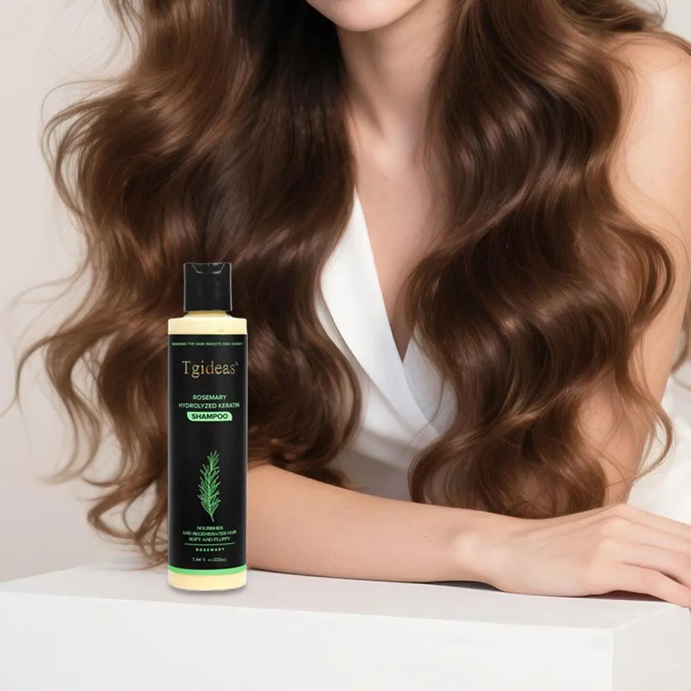 Tgideas Rosemary Perfume Keratin Relieving Shampoo Nourishes And Regenerates Soft Fluffy And Repair Hair
Tgideas Rosemary Perfume Keratin Relieving Shampoo Nourishes And Regenerates Soft Fluffy And Repair Hair