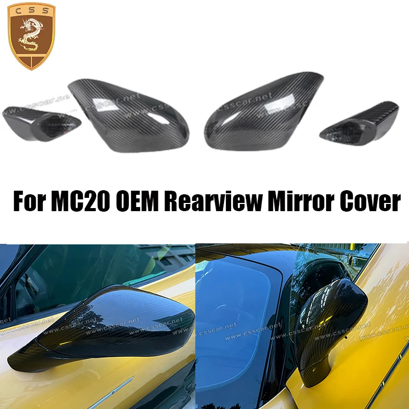 For Maserati MC20 OEM Style Car Exterior Side Rearview Mirror Cover Decoration Trim Dry Carbon Fiber Accessories
For Maserati MC20 OEM Style Car Exterior Side Rearview Mirror Cover Decoration Trim Dry Carbon Fiber Accessories