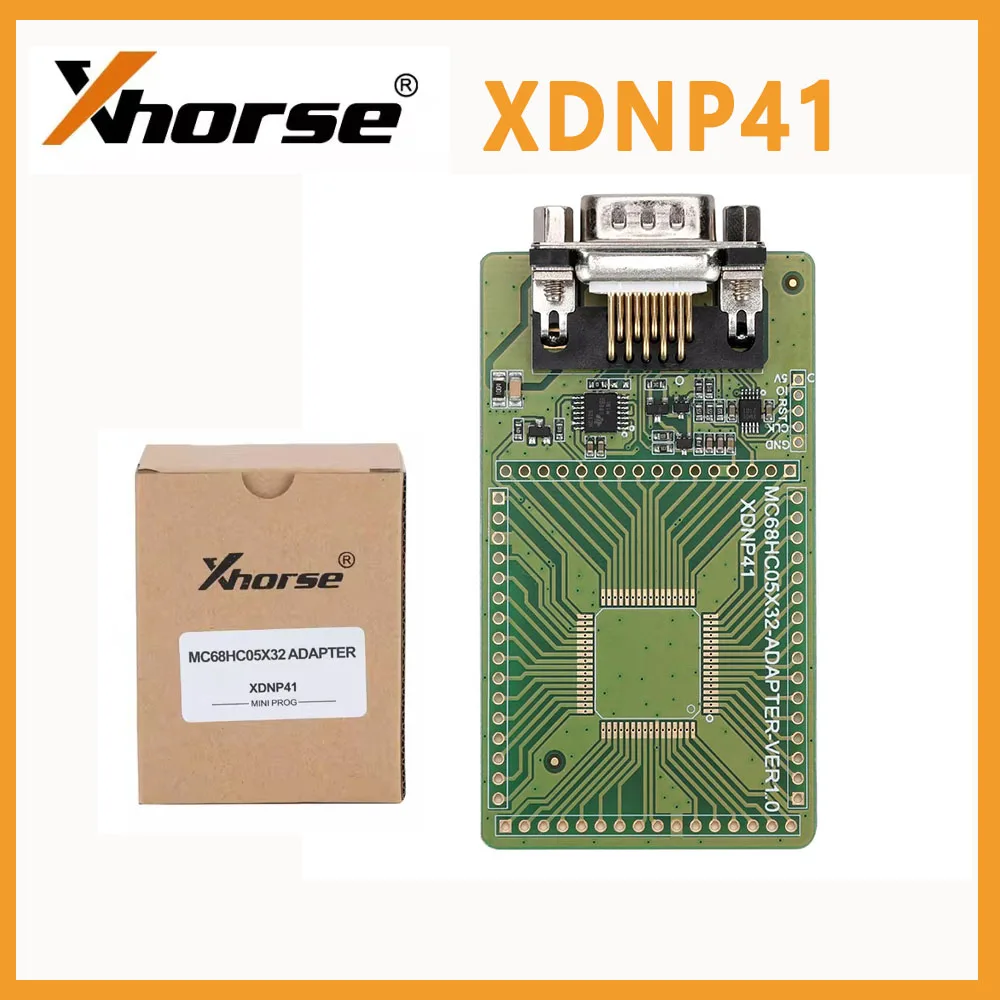 XHORSE XDNP41GL MC68HC05X32 Adapter for VVDI Key Tool Plus and Mini Prog
XHORSE XDNP41GL MC68HC05X32 Adapter for VVDI Key Tool Plus and Mini Prog