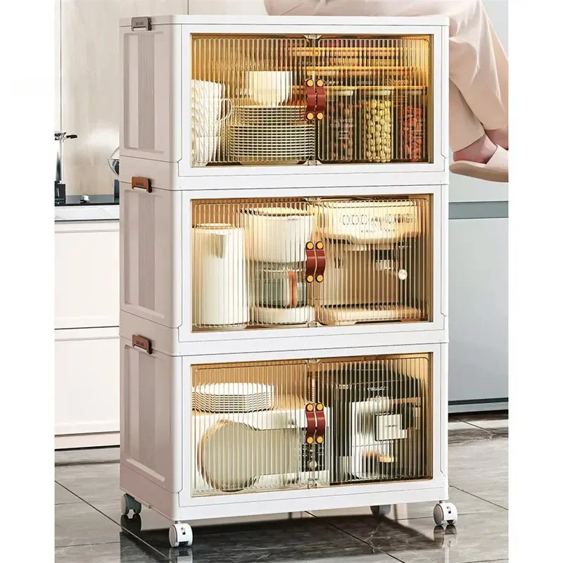 Nordic Plastic Kitchen Cabinets Home Furniture Floor Multi-layer Foldable Storage Cabinet Living Room Multifunction Storage Box
Nordic Plastic Kitchen Cabinets Home Furniture Floor Multi-layer Foldable Storage Cabinet Living Room Multifunction Storage Box