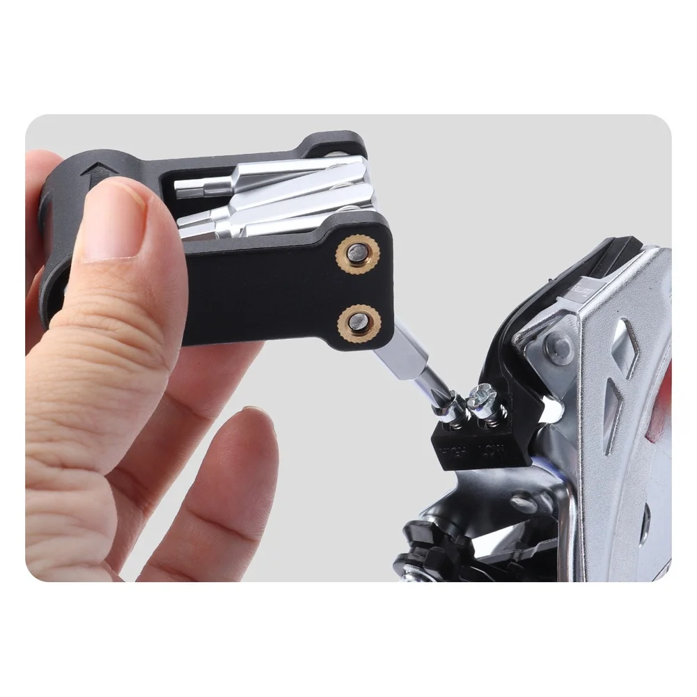 Portable -CO2 Inflator Nozzle Bike Tool - 9-in-1 Multifunctional Mini Repair Kit For Mountain/Road Bikes Comes With Hex Wrench
Portable -CO2 Inflator Nozzle Bike Tool - 9-in-1 Multifunctional Mini Repair Kit For Mountain/Road Bikes Comes With Hex Wrench